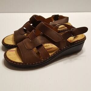 HPS Health promoting shoes Brown leather. Size 22.5 – USA 5.5, Eur 36. New